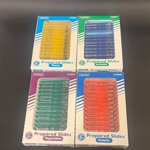 Lakeshore Learning Prepared complete 48 microscope Slides Set